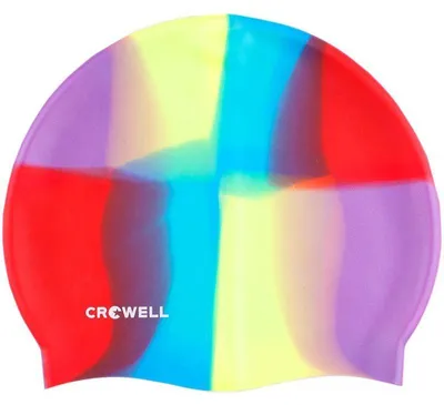 Obrázok produktu pre Crowell – kúpacia čiapka „Multi Flame 10“, silikón PP9285 (jednotná veľkosť) (farebná)