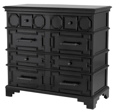 Produktbild von Casa Padrino Designer Mahagoni Kommode 107 x 51 x H. 101 cm - Luxus Qualität