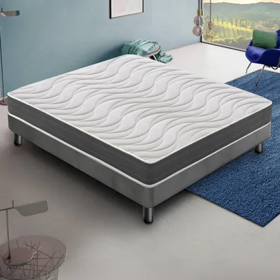 Immagine prodotto di Materasso 200x200 cm - Materasso per il letto - Materasso in memory foam - Materasso ortopedico - Materasso confortevole - Altezza 20 cm
