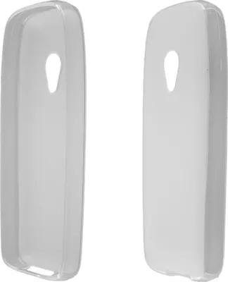 Produktbild von caseroxx Schutz-Hülle TPU-Hülle kompatibel mit Nokia 6310 (2021), Gummi Handy Tasche weiß-transparent