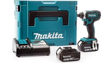 Produktbild von Makita DTD152RMJ, Schlagschrauber, Blau, 1/4", 2900 RPM, 165 Nm, 10,5 m/s²