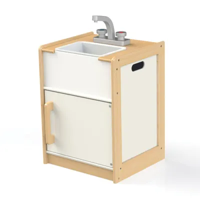 Image de Meuble en bois avec évier Education