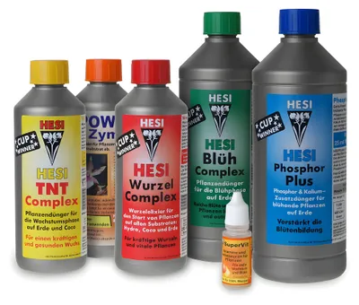 Produktbild von Hesi Starter-Set Erde, Dünger-Komplettset