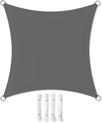 Obrázok produktu pre Markíza SONGMICS 300 x 300 cm | ochrana proti slnku | z PES polyesteru | 93% ochrana proti slnečnému žiareniu vodoodpudivá antracitová GSH033G01