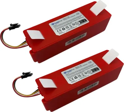 Produktbild von 2x Trade-Shop Li-Ion Akku 14,4V 5200mAh für Xiaomi Roborock R100020 R100021 R100022 R100023 R100025 R100026 R100030 SKV4022GL 9010093 BRR-2P4S-5200HS
