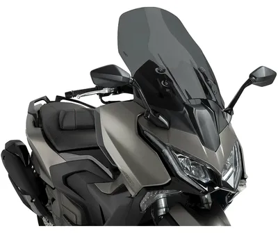 Productafbeelding van Windscherm Puig V-Tech Line Touring, 650 x 465 mm, met ABE-certificering, geschikt voor Kymco AK550 Premium, bouwjaar 2024 - 2026