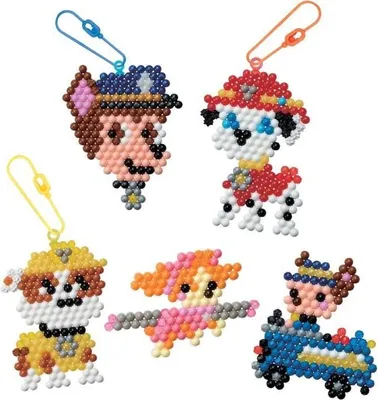 Immagine prodotto di Aquabeads Mega Set Paw Patrol, 800 perline, dai 4 anni in su, include portachiavi