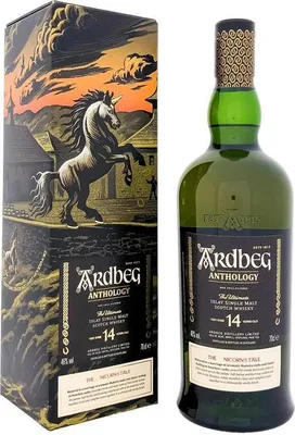 Produktbild von Ardbeg Anthology 14 Years The Unicorn's Tale + Box 700ml 46% Vol.