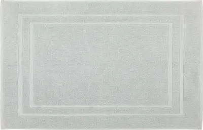 Produktbild von DoubleDry Hotel Badematte 50 x 80 cm – 100% Baumwolle – Weich und Saugfähig – Hell Grau