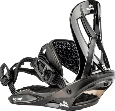 Productafbeelding van Snowboard Binding - Snowboardbevestiging - Snowboarden - Mini Charger model - Maat S - Zwart