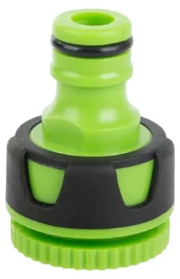 Zdjęcie produktu dla DIVODV 27914 Złącze do kranu 1/2" i 3/4", czarno-zielone