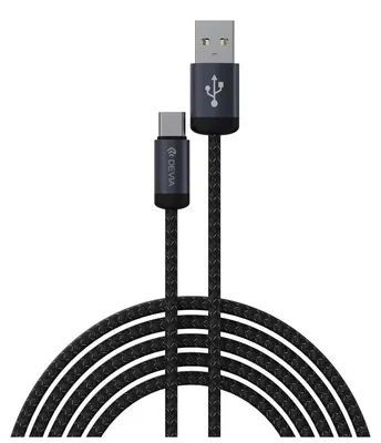 Zdjęcie produktu dla Devia Kabel Gracious Ec649 Usb - Usb-C 1,0 M 2A Czarny