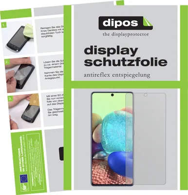 Produktbild von 5x Schutzfolie für Samsung Galaxy A71 5G Display Folie matt Displayschutzfolie