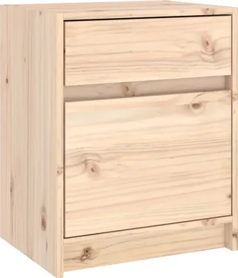 Produktbild von Nachtschrank 40x31x50 cm Massivholz Kiefer