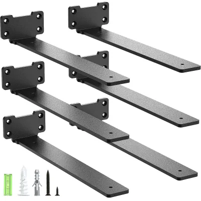 Produktbild von Set aus 6 Schweren Regalträgern 30 cm mit 75 kg Tragkraft