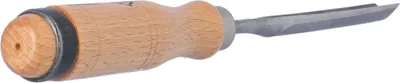 Zdjęcie produktu dla Dłuto z drewnianą rękojeścią z miedzianego buku, dłuto STUBAI 16 mm, dłuto STUBAI do precyzyjnej obróbki drewna, dłuto dla stolarzy i cieśli
