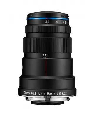 Produktbild von LAOWA 25mm f/2.8 Makro-Objektiv, kompatibel mit Canon