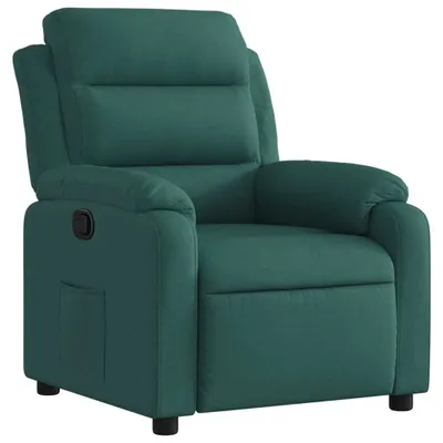 Immagine prodotto di vidaXL Recliner in tessuto verde scuro