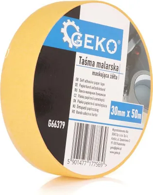 Obrázek produktu pro GEKO Maskovací páska 50 m - Šířka: 30 mm G66379