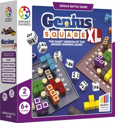 Immagine prodotto di Smart Games Genius Square XXL, Kinderspiel, Logikspiel, Lernspielzeug, ab 6 Jahren, SGHP 004