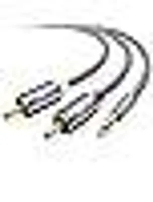 Produktbild von Klinke auf Cinch Kabel, 3.5mm Klinke auf 2 Chinch Stereo Audio Aux Kabel für TV, PC, Handy, MP3-Player, Lautsprecher, Heimkino, Autoradio, Tablet, Verstärker, Soundbar - 4.5m