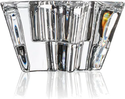 Produktbild von SANDRA RICH, TEELICHTHALTER "SHINE STAR" Teelichtglas klar, STERN.