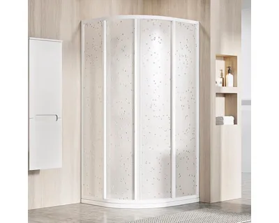 Obrázek produktu pro Sprchový kout RAVAK SKCP4-90 195 dvoukřídlé dveře white+Pearl 3117O10211