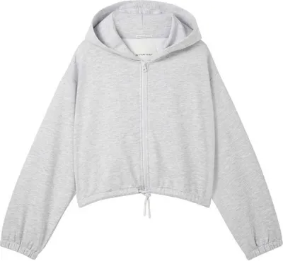 Produktbild von Tom Tailor 1041064_140, Kind, Weiblich, Sweatshirt, Steinfarbe, Langärmlig, Reißverschluss