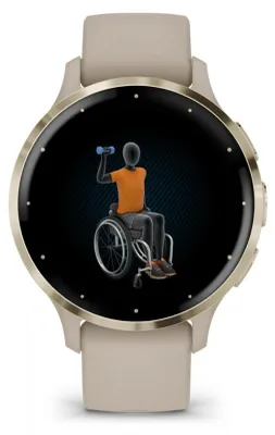 Image de Garmin 010-02785-02 Garmin Venu 3S Gold Grey 41mm Android
