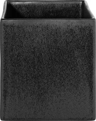 Produktbild von ASA Selection Übertopf, black iron quadro Steingut 4601174