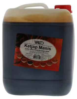 Immagine prodotto di Wilco Ketjap Manis 10.000g – Salsa di soia dolce indonesiana, confezione grande famiglia