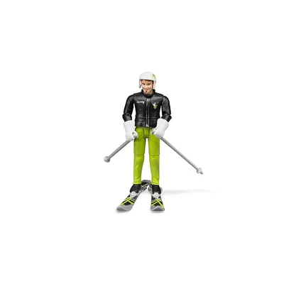 Produktbild von Skifahrer mit Zubehör