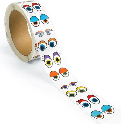 Obrázok produktu pre Colorations - farebné nálepky na oči, 2000ks.