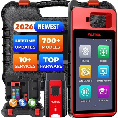 Produktbild von Autel MaxiIM KM100E Neuestes Schlüsselanhänger-Programmier-Wegfahrsperren-Tool, OBD IMMO-Schlüssel für 90% Autos