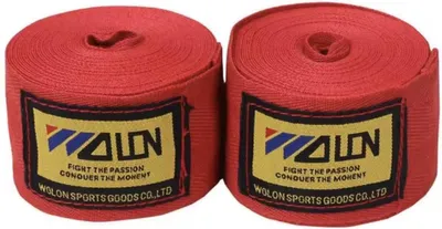 Produktbild von CHPN – Bandage – Boxbandagen – 2,5 m – Rot – 2 Rollen – Baumwolle – Boxen – Gurte – Boxbandagen
