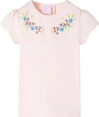 Image de T-shirt pour enfants rose pâle 116
