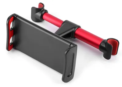 Obrázok produktu pre Opierka hlavy na zadné sedadlo auta, držiak na mobilný telefón, nastaviteľný držiak na zadné sedadlo, univerzálny pre mobilné telefóny a tablety s uhlopriečkou 11,9–26,7 cm (4,7–10,5 palca)