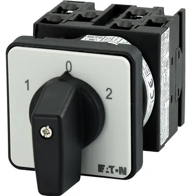 Produktbild von EATON T0-3-8212/E Umschalter 029353 Kont6 20A 1-0-2 60° rastend Einbau