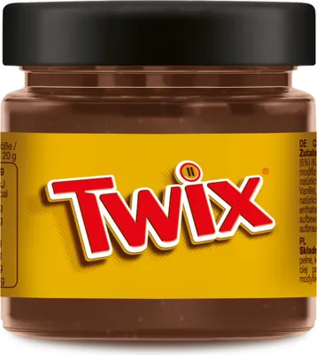 Zdjęcie produktu dla Krem kakaowo-karmelowy z kawałkami ciasteczek Twix 200g