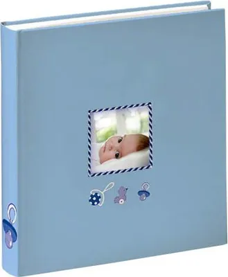 Obrázok produktu pre Walther Design Baby Fun, Modrá, 60 listy, Papája, 280 mm, 305 mm