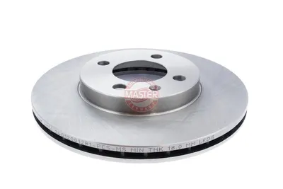 Produktbild von 2x MASTER-SPORT Bremsscheibe 24012001281-PCS-MS vorne für VW GOLF II (19E 1G1)