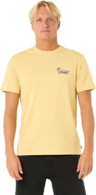 Produktbild von Rip Curl Keep On Trucking Kurzarm-t-shirt Gelb L Mann Gelb L