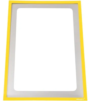 Produktbild von Infotasche magnetisch für DIN A3 435x312mm VE=5 Stück gelb