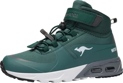 Produktbild von KangaROOS KX-Hydro High-Top Kinder Uni Sneaker Wasserfest 18598 grün/grau, Schuhgröße:30 EU