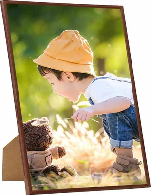 Produktbild von vidaXL Bilderrahmen Collage 5 Stk. für Wand Tisch Bronze 70x90 cm MDF