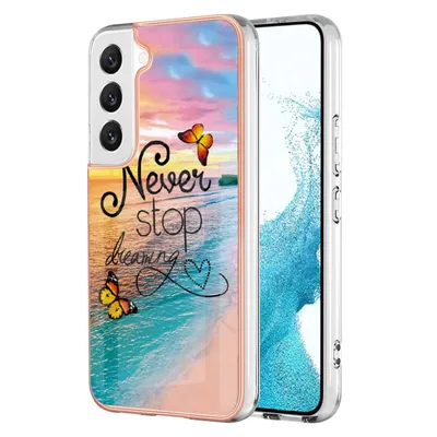 Immagine prodotto di Custodia per Samsung Galaxy S23 in silicone TPU antiurto a fantasia Oro
