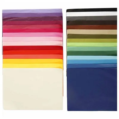 Image de Papier de soie A4 coloré, 300pcs.