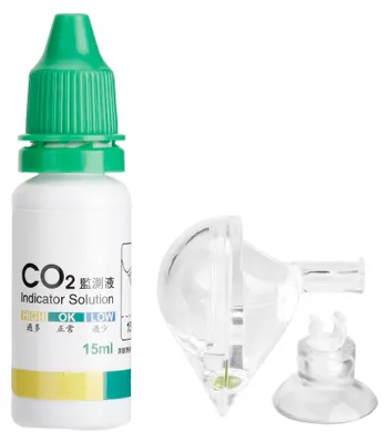 Obrázek produktu pro Akvárium Akvárium Monitor oxidu uhličitého CO2 Skleněný tester Drop Checker Detektor