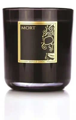 Immagine prodotto di Kringle Candle BLACK LINE Mort candela profumata grande a 2 stoppini (340 g)
