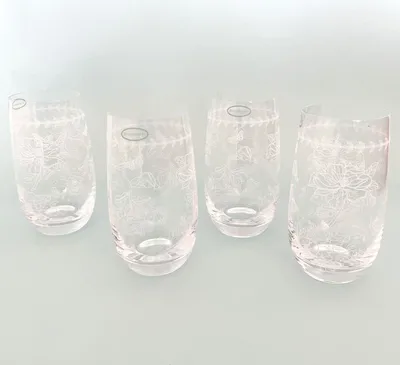 Produktbild von Portmeirion Botanic Garden 4teiliges Trinkglas Set ca. 0,49L